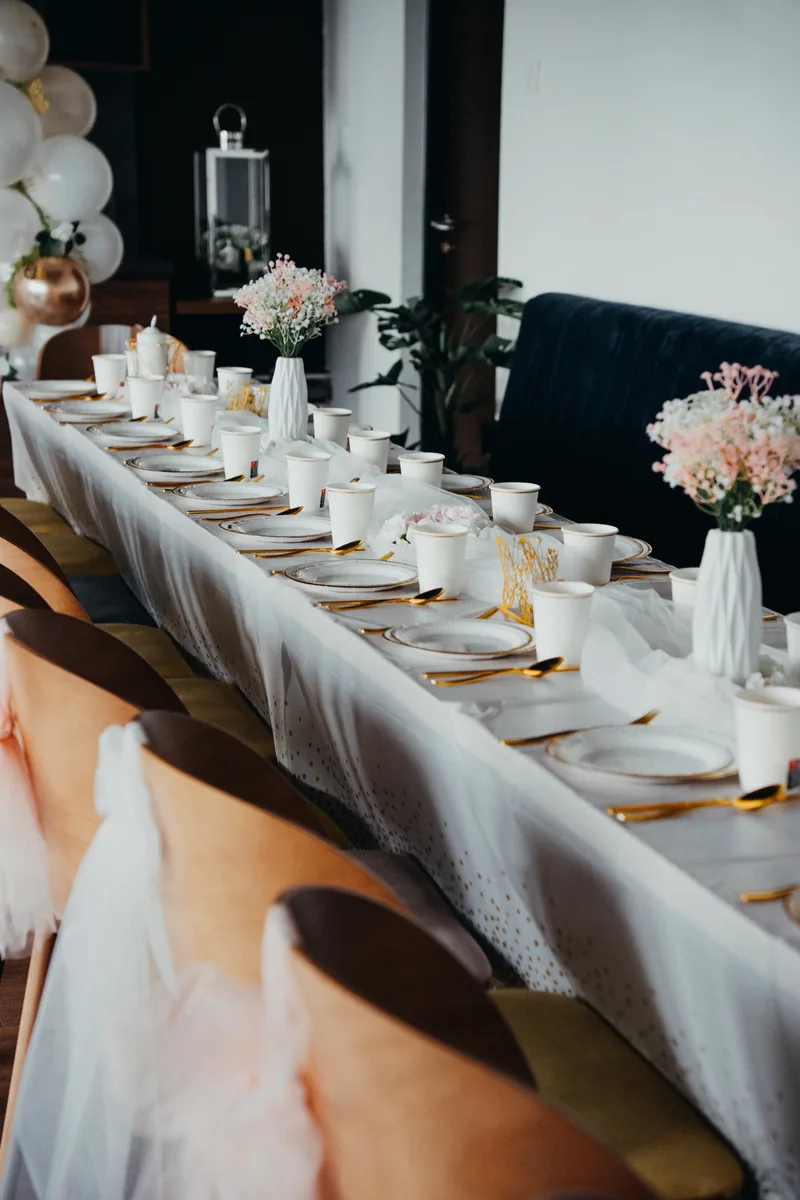 Sala komunijna — szczegóły dekoracji